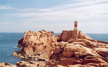 Le phare du Paon sur l'île de Bréhat