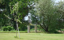 La vue depuis le jardin